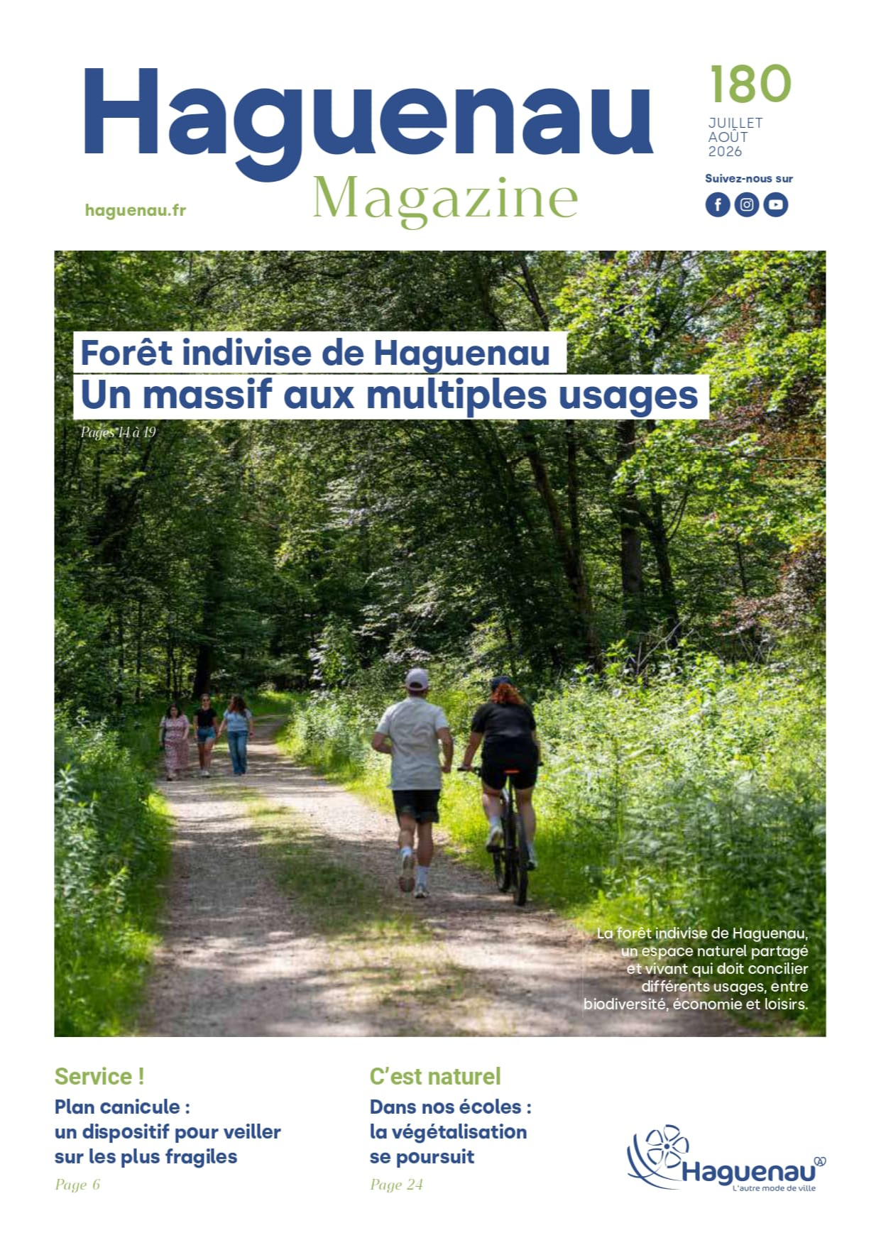 Couverture Haguenau Magazine n°180