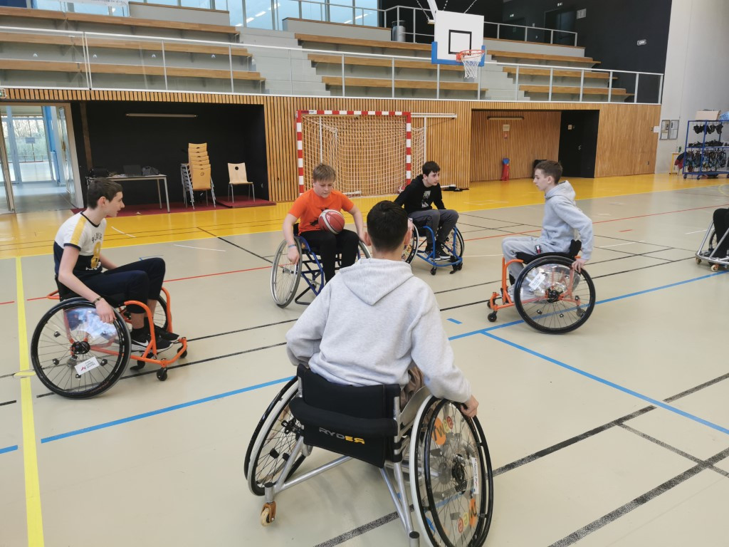 Haguenau terre de jeux handisport basket